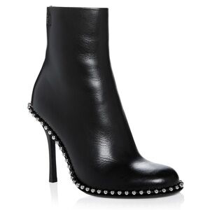 Alexander Wang Black Studded Women's Ankle Boots